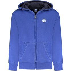 North Sails Dječja Plava Majica s Kapuljačom na Patentni Zatvarač Cijene