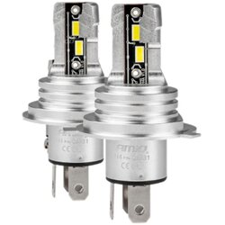 Amio 2x H4 avto LED sijalka 45W 3600lm 6500K 9-18V Cene