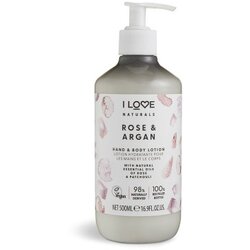 I Love... Cosmetics losjon za roke in telo - Naturals Rose & Argan Hand & Body Lotion Cene