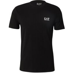 Ea7 Emporio Armani Funkcionalna majica črna / bela Cene