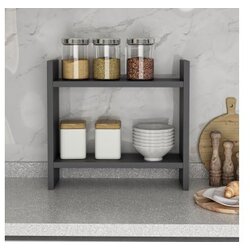 Hanah home kuhinjska polica denver anthracite Cene
