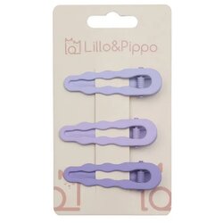 LILLO & PIPPO šnalice za kosu 3/1 basic ljubičaste Cijene