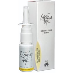 Srebrna kap za nos pant+propolis 20ml Cene