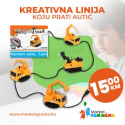  Kreativna linija koju prati autić – Magic Pen Inductive Cene