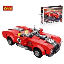 Cogo trkački auto crveni broj delova: 173 ( 93731 ) Cene