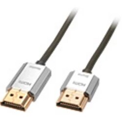 Lindy HDMI priključni kabel HDMI-A utikač, HDMI-A utikač 4.50 m siva 41676 high speed HDMI sa eternetom, OFC vodič, okrugli, Ultra HD (4K) HDMI s eternetom, dvostruko zaštićen, iznimno tanak, Cene