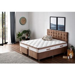 Woody Fashion Francuski krevet Latte, 150x100x200 cm, Smeđa Cijene