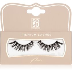 SOSU Cosmetics Premium Lashes umetne trepalnice odtenek Alex 1 kos Cene