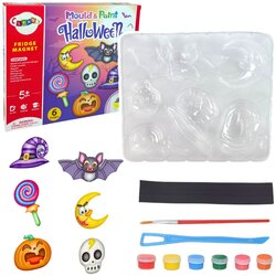 DIY Halloween Magnets Plaster Casts Pumpkin Kit Cene