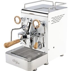 Elba Gentile weiß RAL9016 Siebträgermaschine Cene