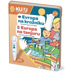Kuku Interaktivna knjiga Evropa na krožniku(brez pisala) Cene