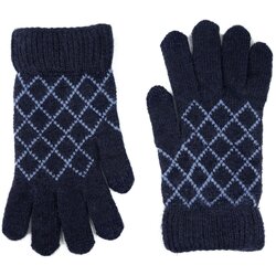 Art of Polo Woman's Gloves Rk22242 Navy Blue Cene