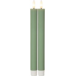 Star Trading LED sveče v kompletu 2 ks (višina 25 cm) Flamme Stripe – Cene