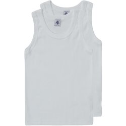 Petit Bateau Majice brez rokavov MIKA Bela Cene