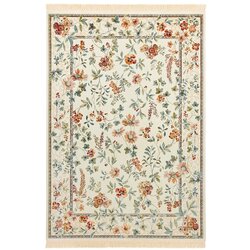 Nouristan Rumena preproga z bombažem Oriental Flowers, 195 x 300 cm Cene