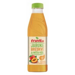 Fruvita Voćni sok breskva, jabuka i ništa više 750ml Cene