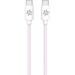 Celly kabel USB-C na USB-C, roza Cene