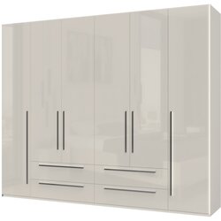 Jela Jagodina jela plakar P64/PN - kolekcija piano - bež lak/bež lak - 272x224x56 cm Cene