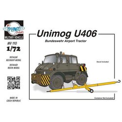 Planet Models Unimog U406 DoKa Military Airport Tug + AERO, (21287655) Cene