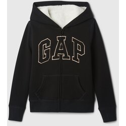 GAP Children's sherpa sweatshirt with logo - Girls Cene