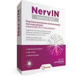 Inpharm NervIN kontrol 600 za neuropatiju, 30 kapsula Cene