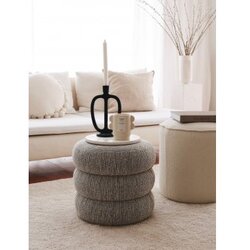 Atelier Del Sofa Tabure 40x40x40cm, Sivo Cijene