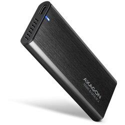 Axagon EEM2-SB2 External USB-C 3.2 Gen 2 metal box for M.2 NVMe & SATA SSD disks. Screwless Cene