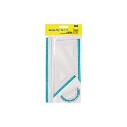 Geometrijski set GT2 srednji s educa blister Cene