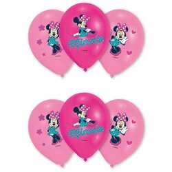 Amscan Lateks baloni "Minnie Mouse", 6 kosov Cene