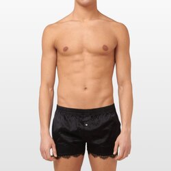 Dsquared2 svilene bokserice sa čipkom Cene