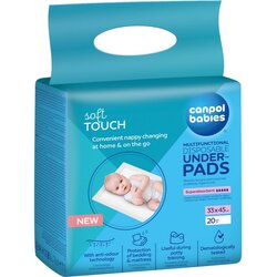 Canpol Disposable Underpads jednokratne podloge za previjanje 33x45 cm 20 kom Cene
