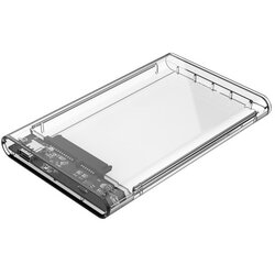 Orico Zunanje ohišje za HDD/SSD 2,5" USB-C 3.1 Gen2 UASP v SATA3, prozorno, 2139C3-G2-CR Cene