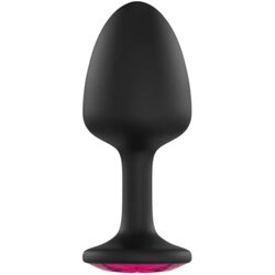 Dorcel Geisha Plug Ruby L - analni dildo od ružičastog kamena (crni) Cene
