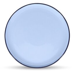ONA Plavi tanjur od kamenine ø 26 cm Duo – Cene