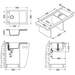 Alveus sudoper FORMIC 30 Cene