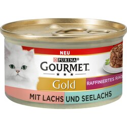 Gourmet Gold rafinirani ragu 12 x 85 g - Losos & morski losos Duo Cene