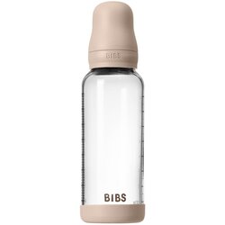 Bibs steklenička steklena silikon 240 ml, srednji pretok Blush Cene