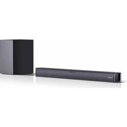Sharp HTSBW182 2.1 Soundbar 160 W USB Bluetooth HDMI Optical Aux-In 3.5 mm Width 74 cm Wireless Subwoofer Black Cene