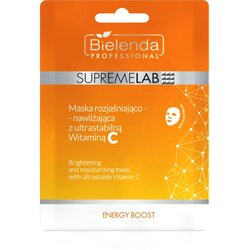 Bielenda Professional Supremelab Energy Boost revitalizacijska tekstilna maska z vitaminom C 1 kos Cene