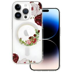 Tel Protect Magsafe torbica s cvetjem za Apple iPhone 15 Pro Max - Večbarvna 2 Cene