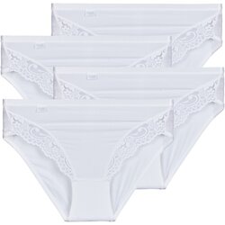 Sloggi Hlačke Romance Tai PACK DE 4 Bela Cene