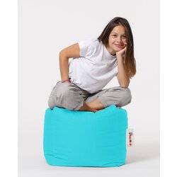 Atelier Del Sofa square pouf - turquoise turquoise garden pouffe Cene