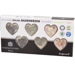 Bademeisterei Organska pjenušava srca za kupanje, set od 6 komada Cene