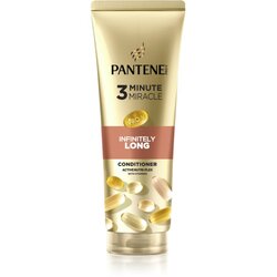 Pantene 3 Minute Miracle Infinitely Long regeneracijski balzam za šibke in poškodovane lase 220 ml Cene
