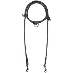 Rukka Pets Rukka® nastavljivi povodec, črn - Velikost S: dolžina 300 cm, Ø 6 mm Cene