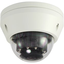 Level One IPCam FCS-3306 Dome Out 3MP H.265 IR 13W PoE" Cene