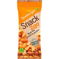 Seeberger Snack 2go - Trio orašastih plodova, prženo i slano - 50 g Cene