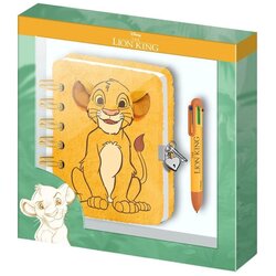 LION KING Dnevnik s bravicom Disney The A5 s plišanim koricama i kemijskom u 6 boja Cene