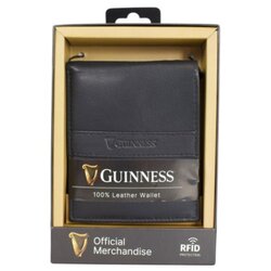 Guiness Novčanik muški kožni JBGNW03 sa RFID zaštitom 120x90x20 Guinness crna ( 16NMBG03B ) Cene