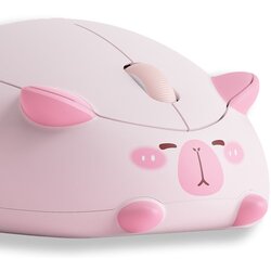 Akko Kapibara Miška / Brezžična Miška Roza / Bluetooth / 2.4GHz, (22115653) Cene